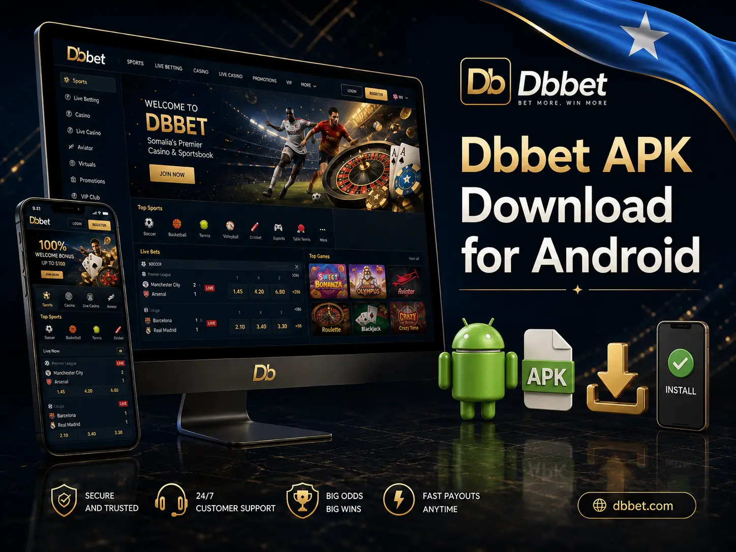 Install DBbet on Android via APK