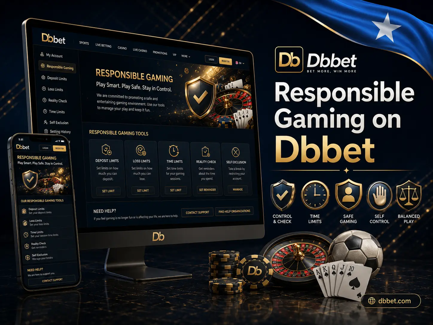 Responsible Casino Gaming for DBbet Players