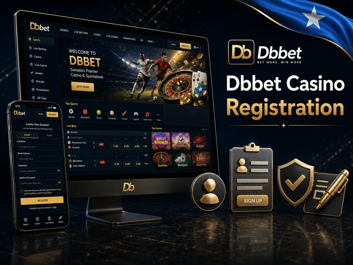 Create Your DBbet Casino Account